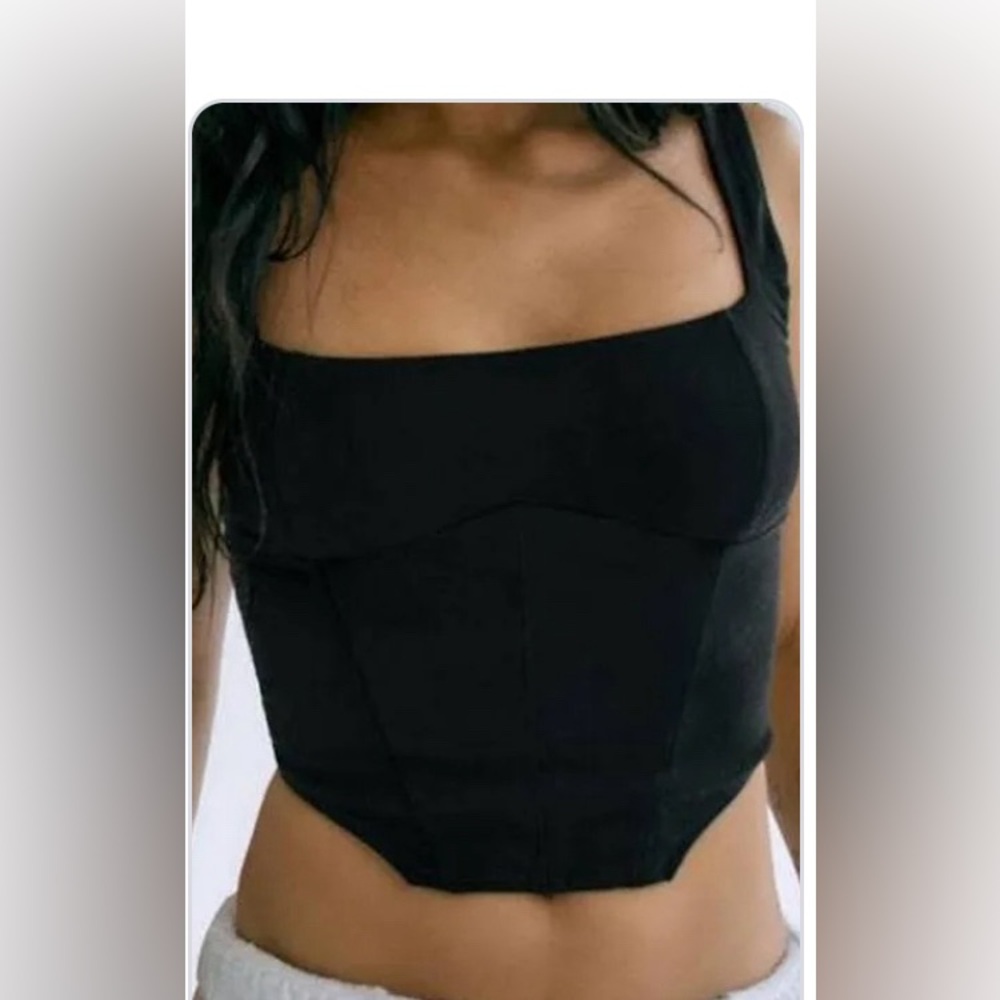 Garage women’s corset top, black L